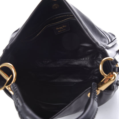 Christian Dior Lambskin Medium Libertine Hobo Black 7 of 10