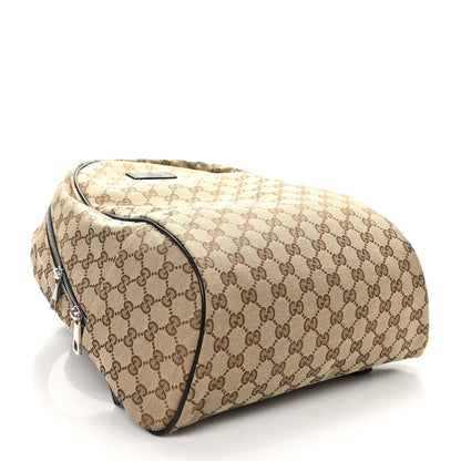 Gucci Monogram Travel Backpack Dark Brown 4 of 10