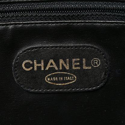 Chanel Caviar Large CC Shoulder Bag Black 5 of 9