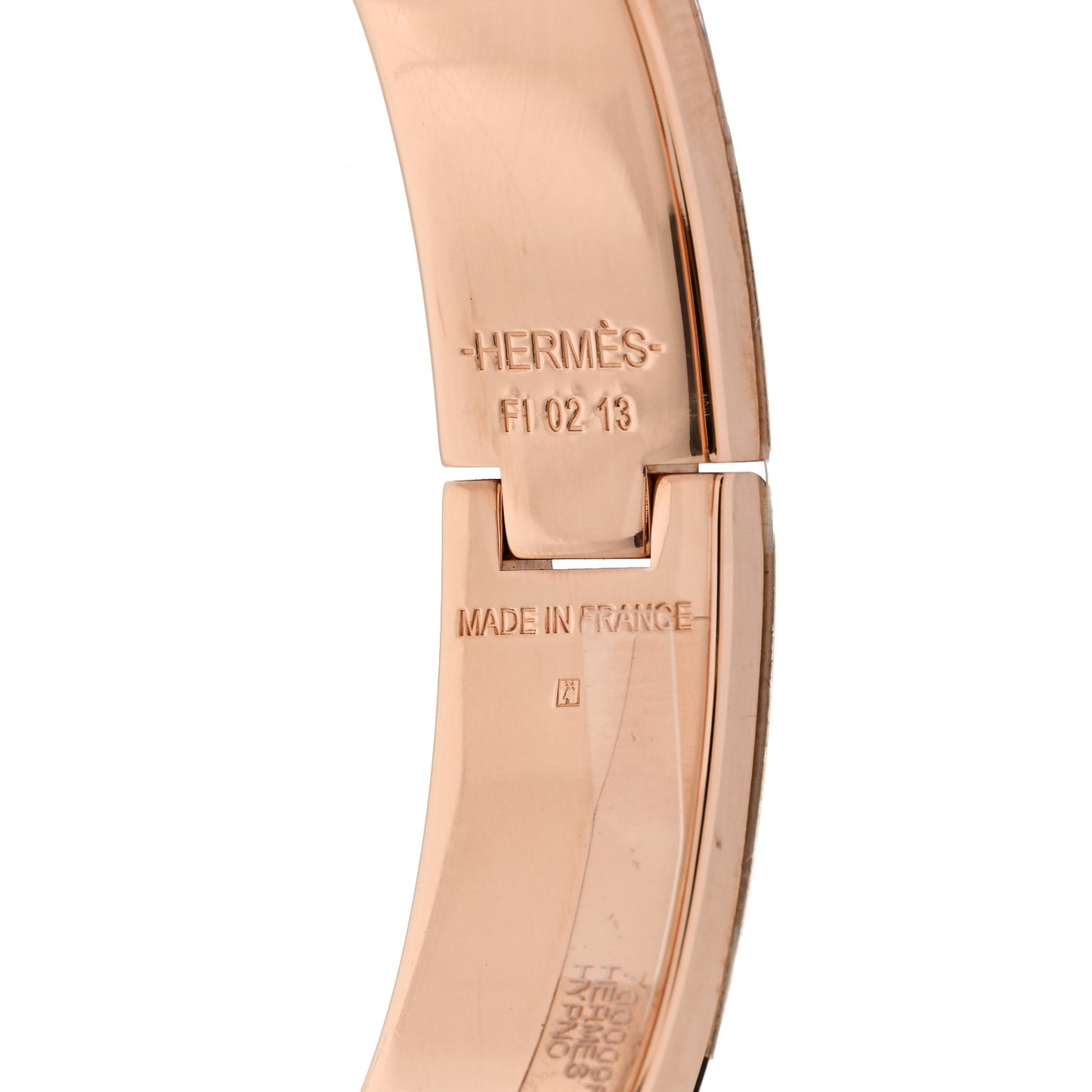 Enamel Printed Narrow Factory Clic Clac H Bracelet PM Hypno