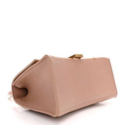 Balenciaga Grained Calfskin Small Hourglass Top Handle Bag Nude Beige 4 of 11