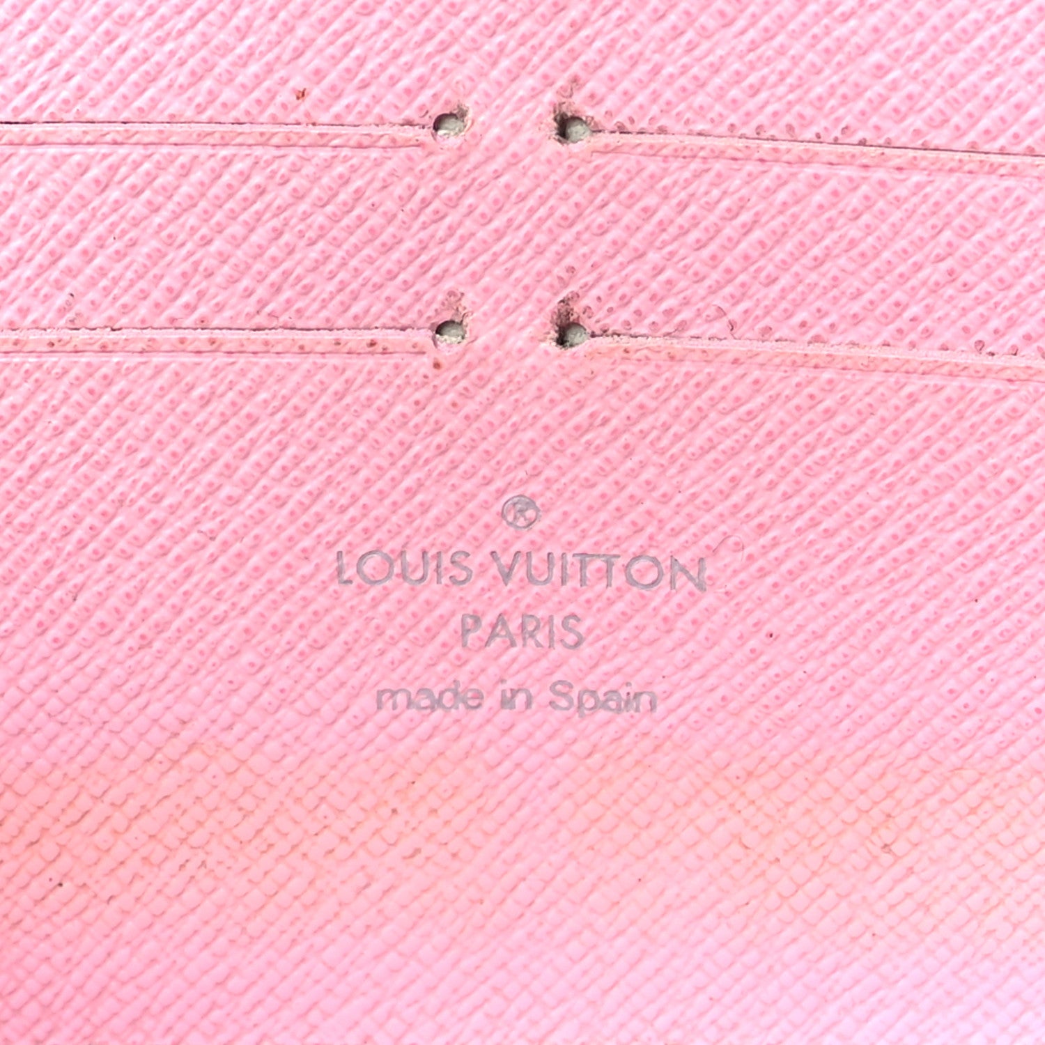 Louis Vuitton Monogram Multicolor Zippy Wallet Litchi 6 of 8