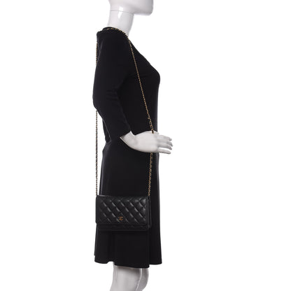 Chanel Caviar Quilted Wallet On Chain WOC Black 2 of 13