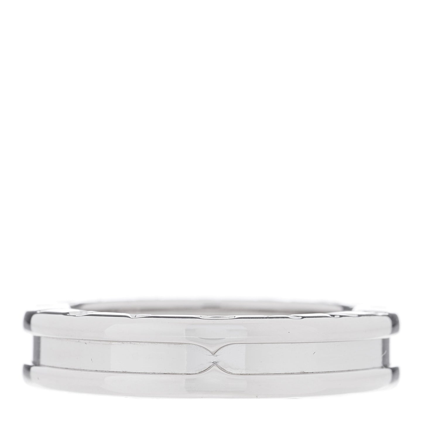 18K White Gold B.Zero1 One-Band Ring 52 6