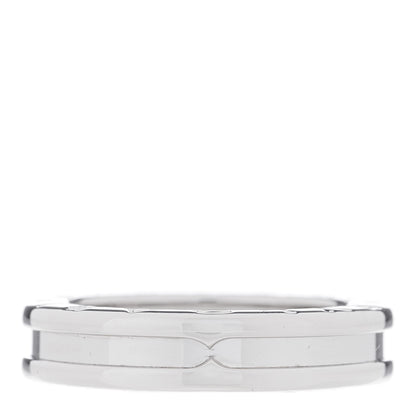 Bulgari 18K White Gold B.Zero1 One-Band Ring 52 6 1 of 4