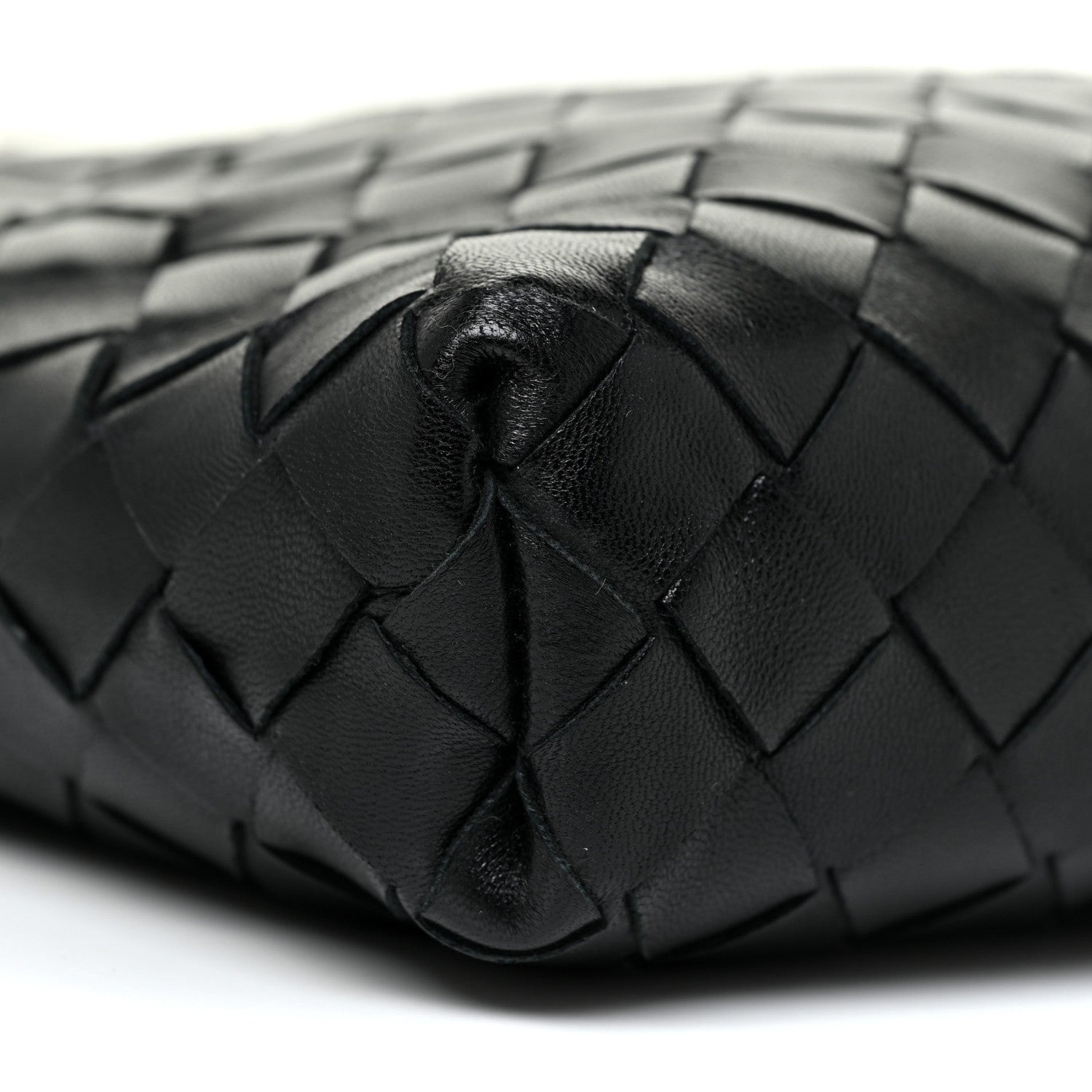 Bottega Veneta Nappa Intrecciato Nodini Mini Crossbody Black 8 of 9