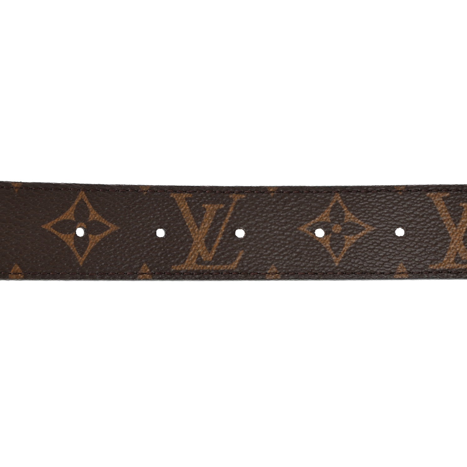 Louis Vuitton Calfskin Monogram 40mm LV Initiales Reversible Belt 85/34 Black 4 of 8