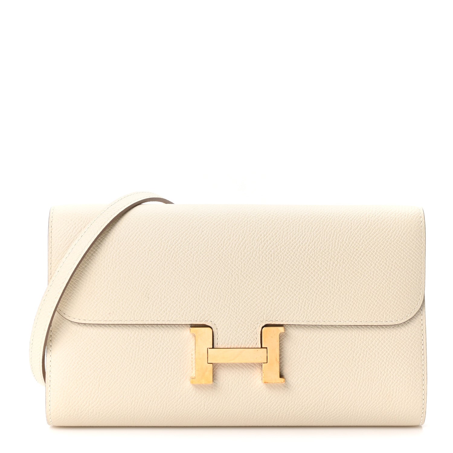 Hermes Epsom Constance Long To Go Wallet Craie 1 of 10