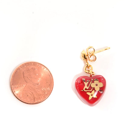 Louis Vuitton Inclusion Heart Earrings Pomme D'Amour 2 of 4
