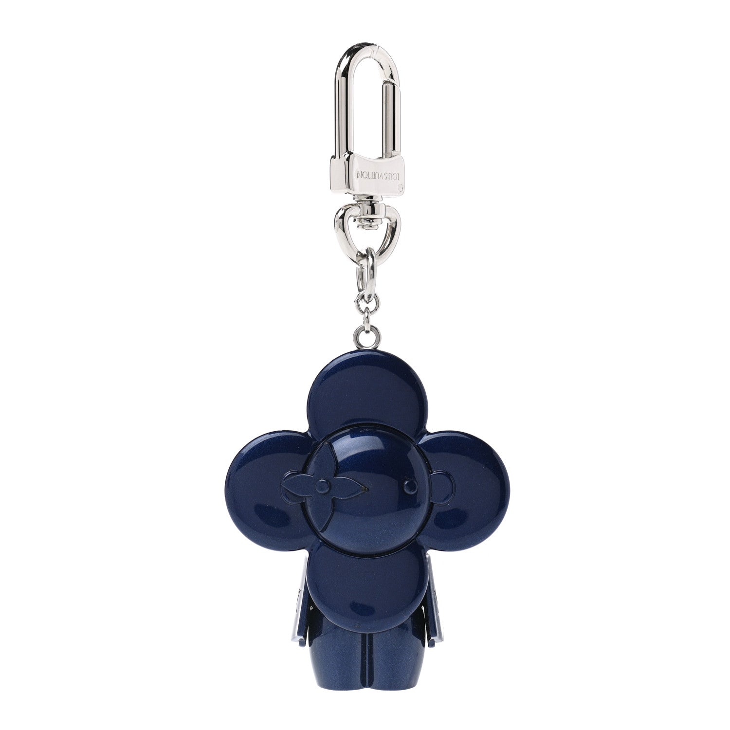 Louis Vuitton Metal Vivienne Bag Charm Key Holder Blue Marine 1 of 6