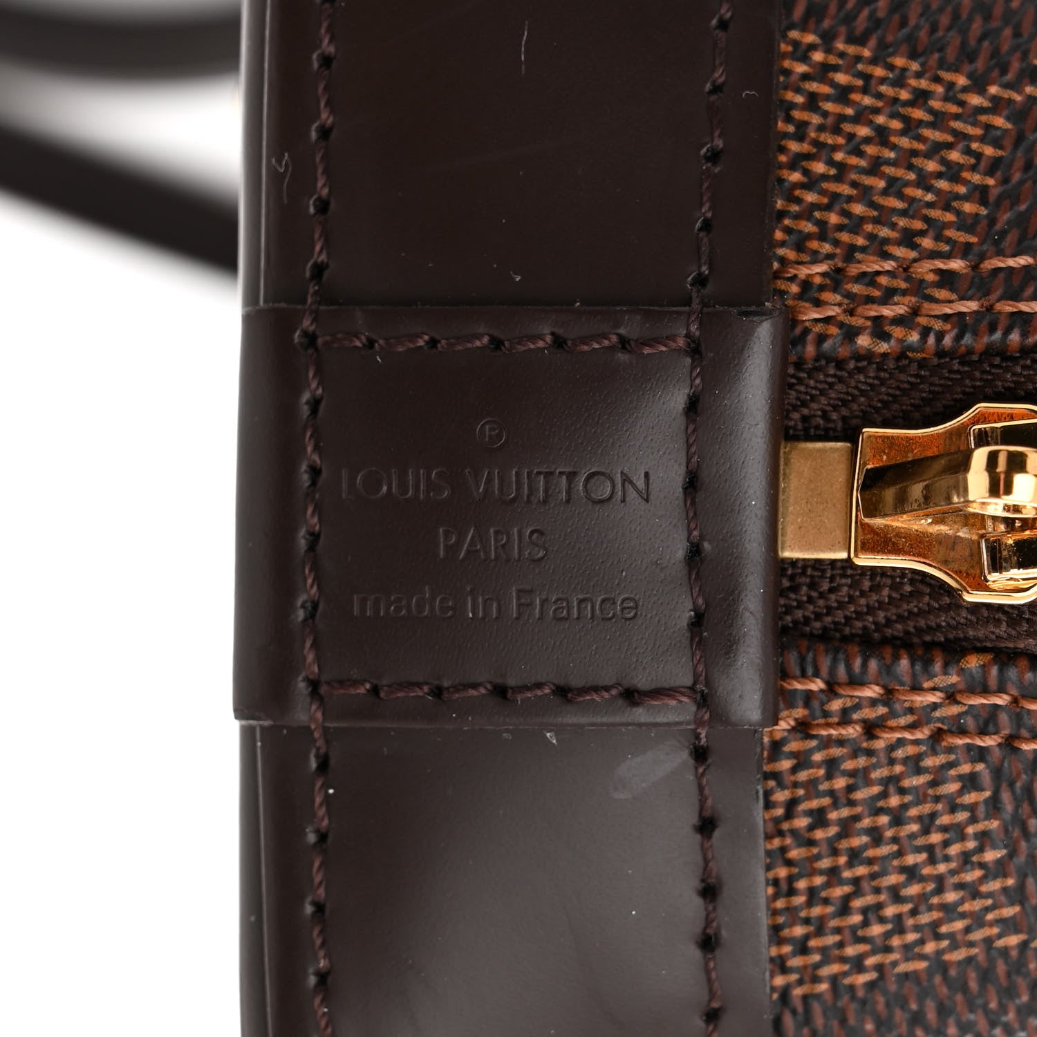 Louis Vuitton Damier Ebene Alma BB 6 of 10