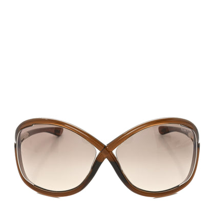 Tom Ford Acetate Whitney Crossover Sunglasses TF9 Brown 2 of 7