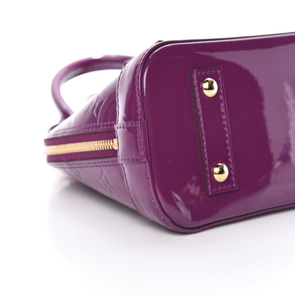 Louis Vuitton Vernis Alma BB Amethyste 10 of 14