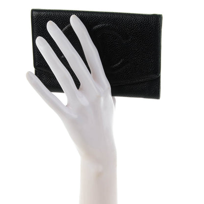 Chanel Caviar Timeless CC Wallet Black 2 of 8