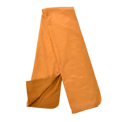 Hermes Lambskin Cashmere Shawl Moutarde 3 of 6
