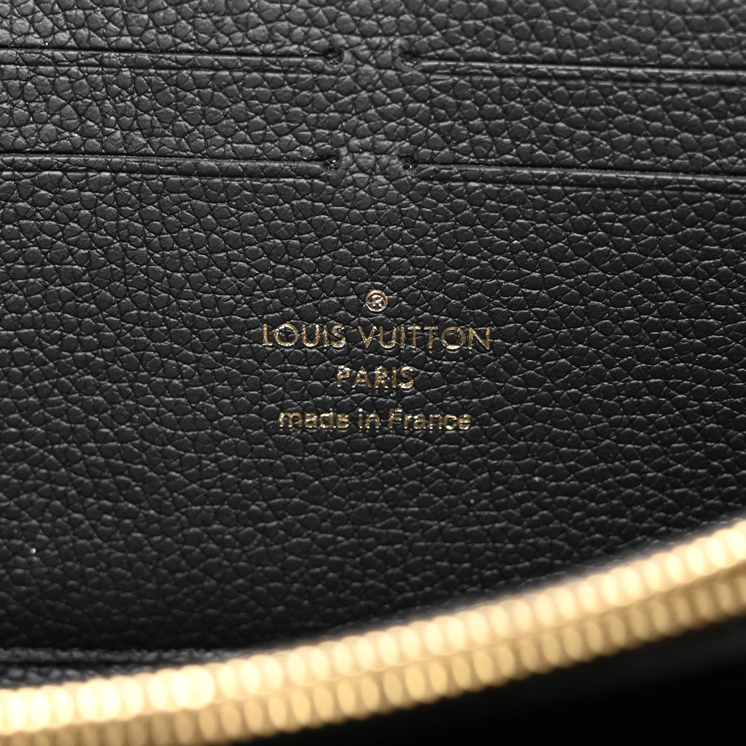 Louis Vuitton Empreinte Clemence Wallet Black 6 of 8