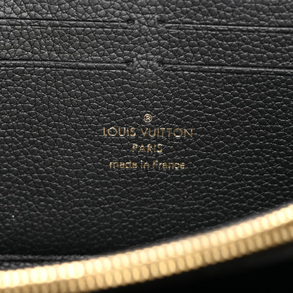 Louis Vuitton Empreinte Clemence Wallet Black 6 of 8