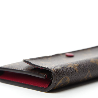 Louis Vuitton Monogram Emilie Wallet Fuchsia 8 of 13