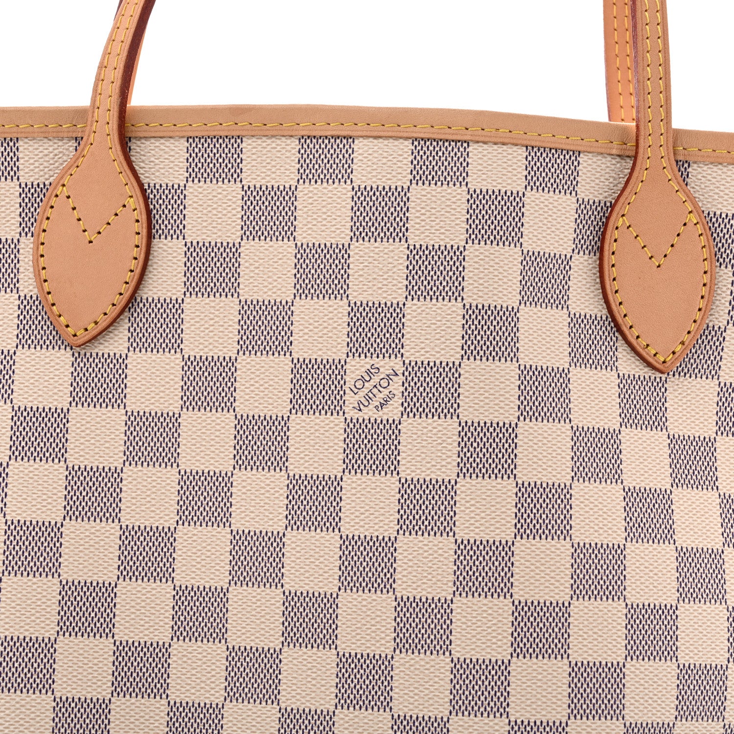 Louis Vuitton Damier Azur Neo Neverfull MM Rose Ballerine 7 of 12