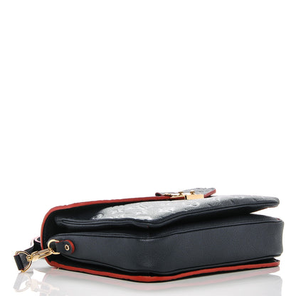 Louis Vuitton Empreinte Pochette Metis Marine Rouge 4 of 7