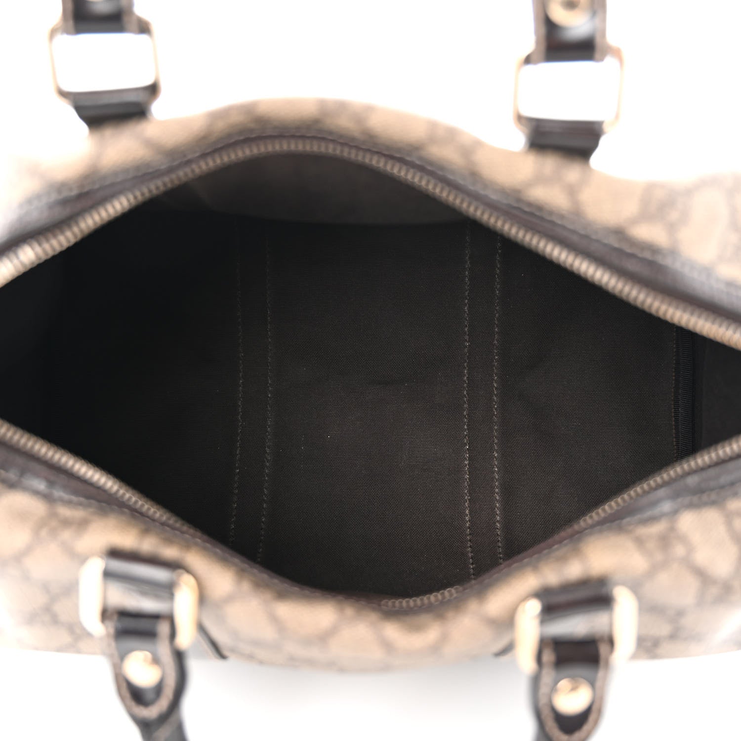 Gucci GG Plus Monogram Medium Joy Boston Dark Brown 5 of 12