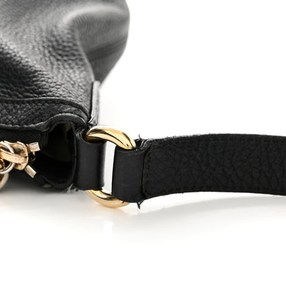 Gucci Pebbled Calfskin Medium Soho Hobo Black 17 of 18