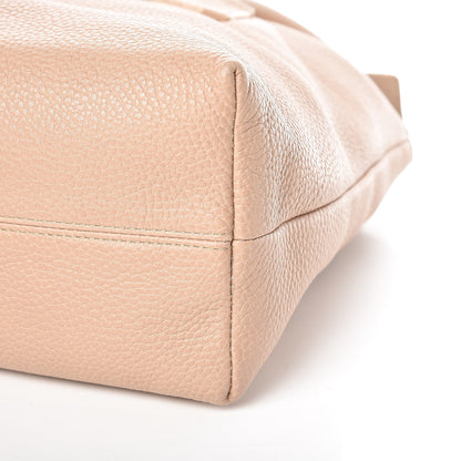 Burberry London Grainy Calfskin Medium Baynard Tote Light Nude 20 of 21