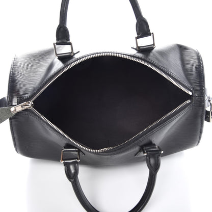 Louis Vuitton Epi Speedy 30 Black 5 of 13
