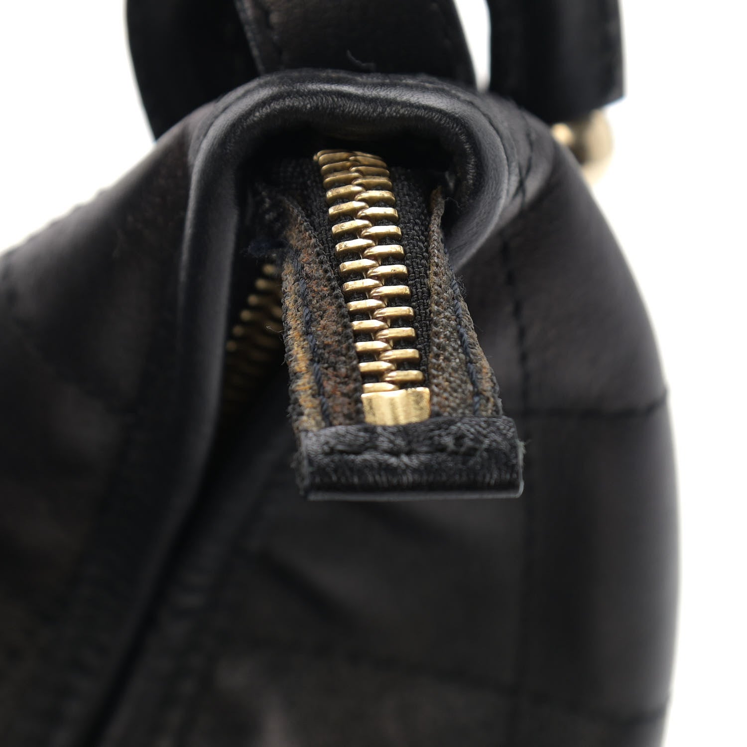 Burberry Calfskin Quilted Hoxton Hobo Black 13 of 14