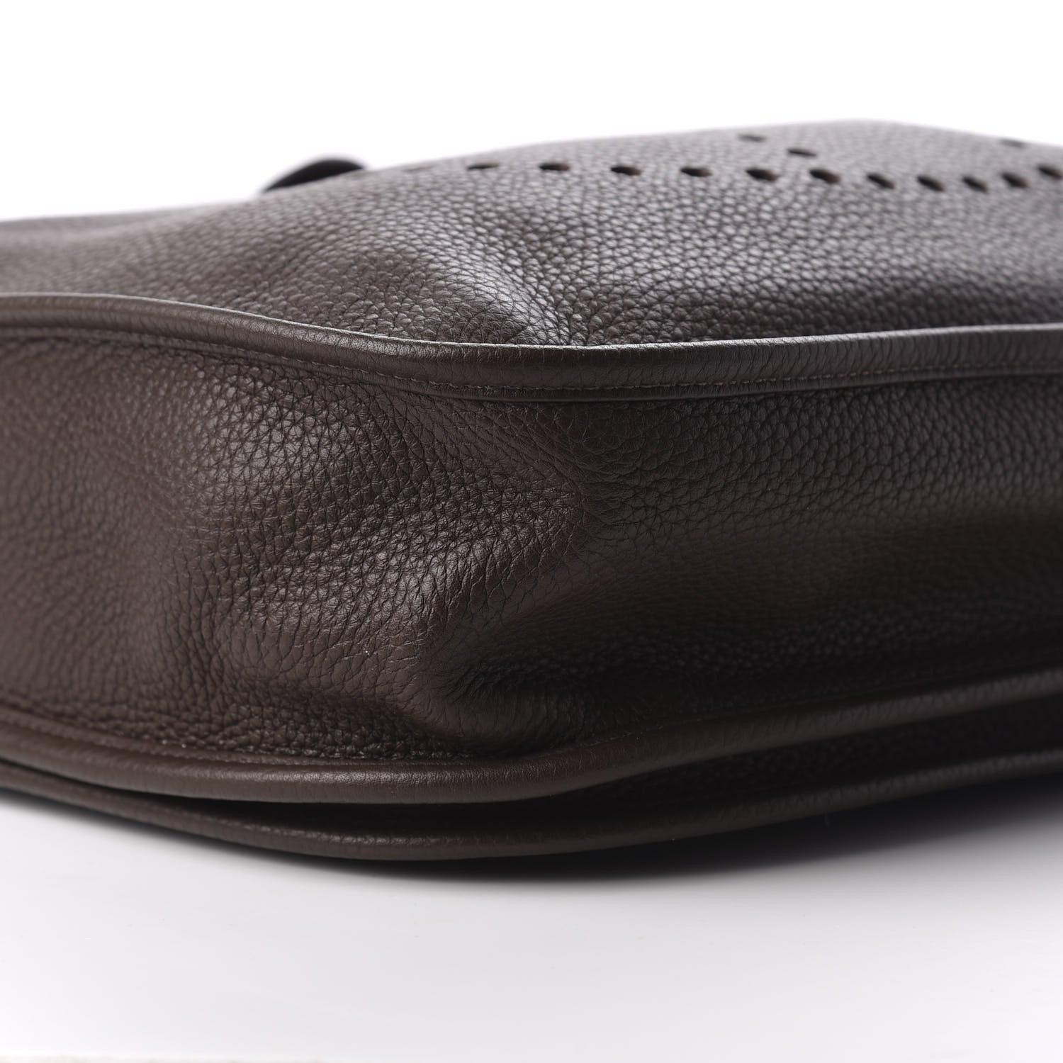 Hermes Taurillon Clemence Evelyne III GM Cacao 5 of 9