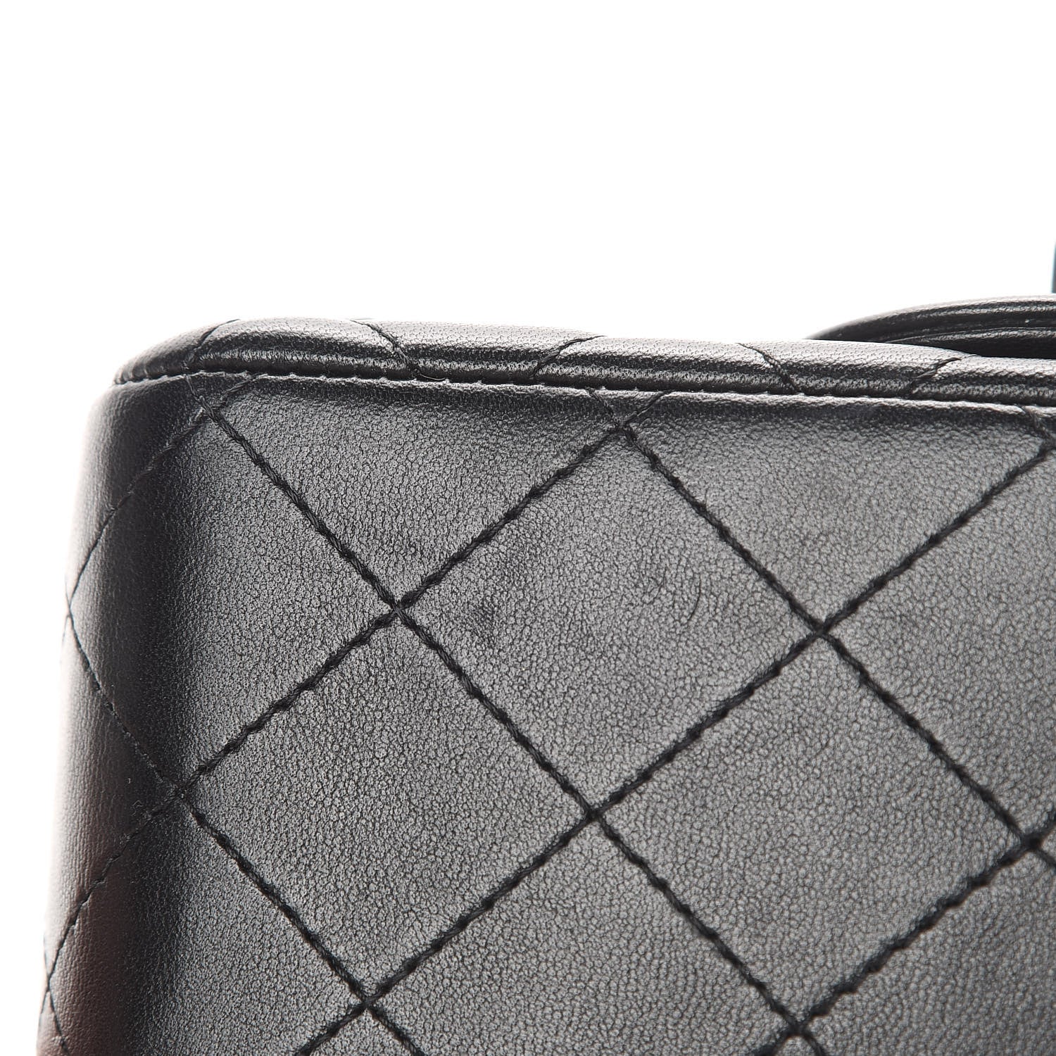 Chanel Lambskin Quilted Mini Square Flap Black 11 of 12