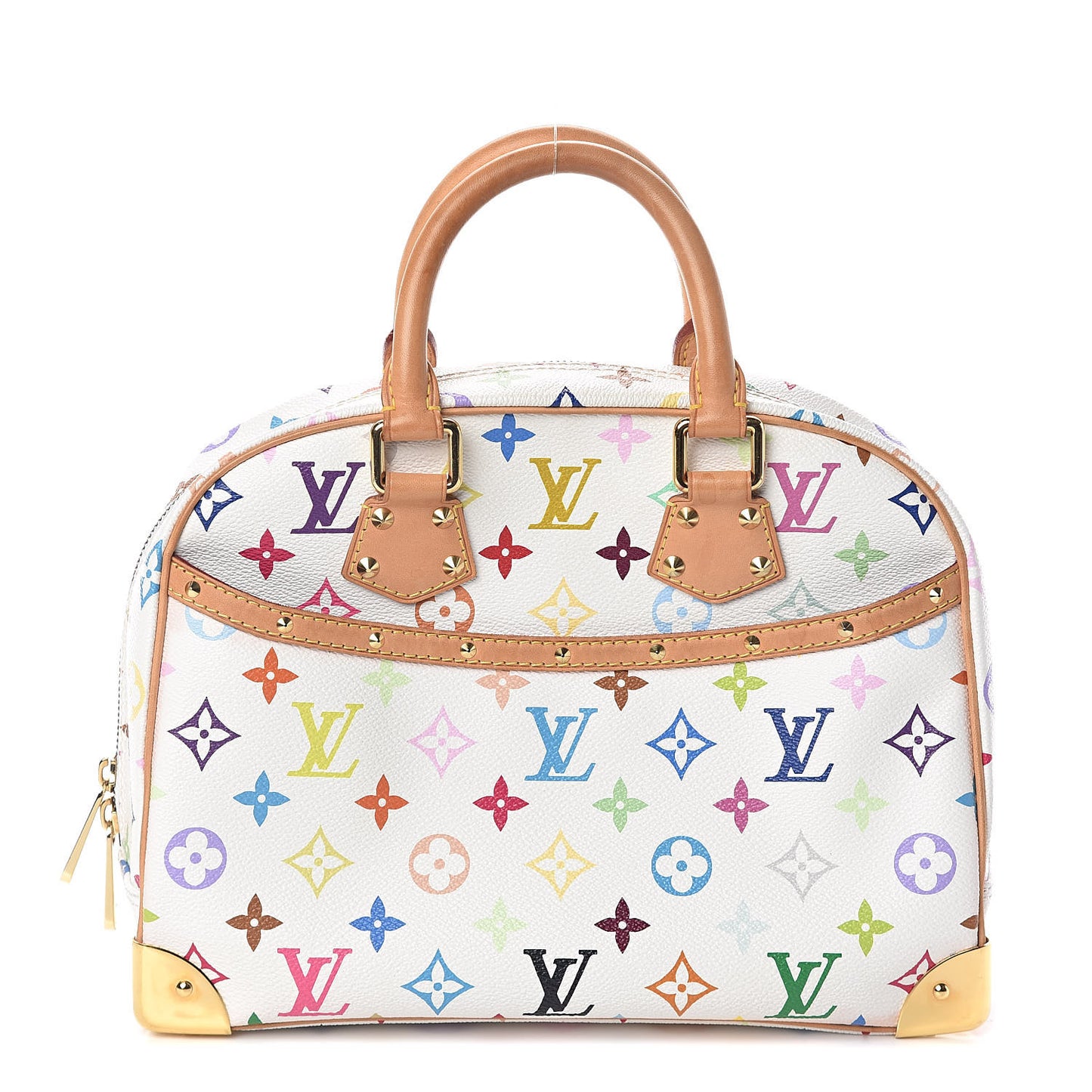 Monogram Multicolor Trouville White