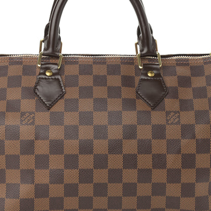 Louis Vuitton Damier Ebene Speedy 30 8 of 12