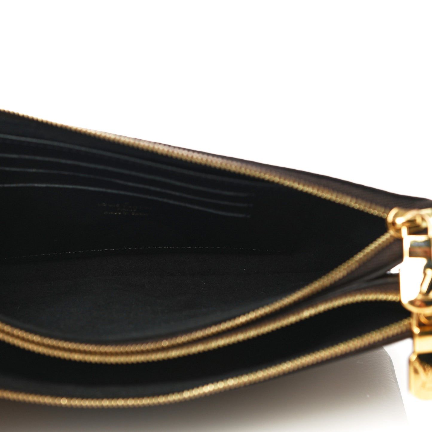 Reverse Monogram Giant Double Zip Pochette