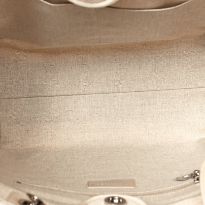 Chanel Mixed Fibers Small Deauville Tote White 8 of 11