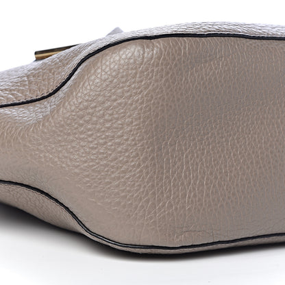 Burberry Heritage Grain Medium Orchard Bowling Bag Pale Taupe 13 of 21
