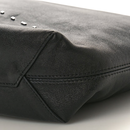Alexander Wang ALEXANDER WANG Calfskin Small Wefty Drawstring Bucket Black 9 of 9