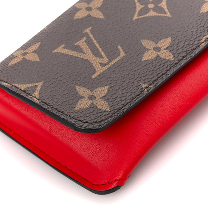 Louis Vuitton Monogram Woody Sunglass Case Rouge 8 of 9