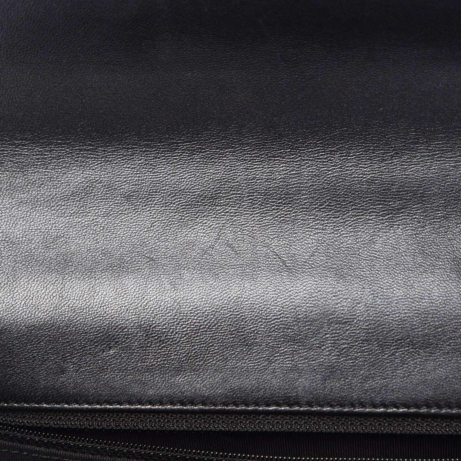 Chanel Metallic Lambskin Quilted New Medium Boy Flap Black 10 of 11
