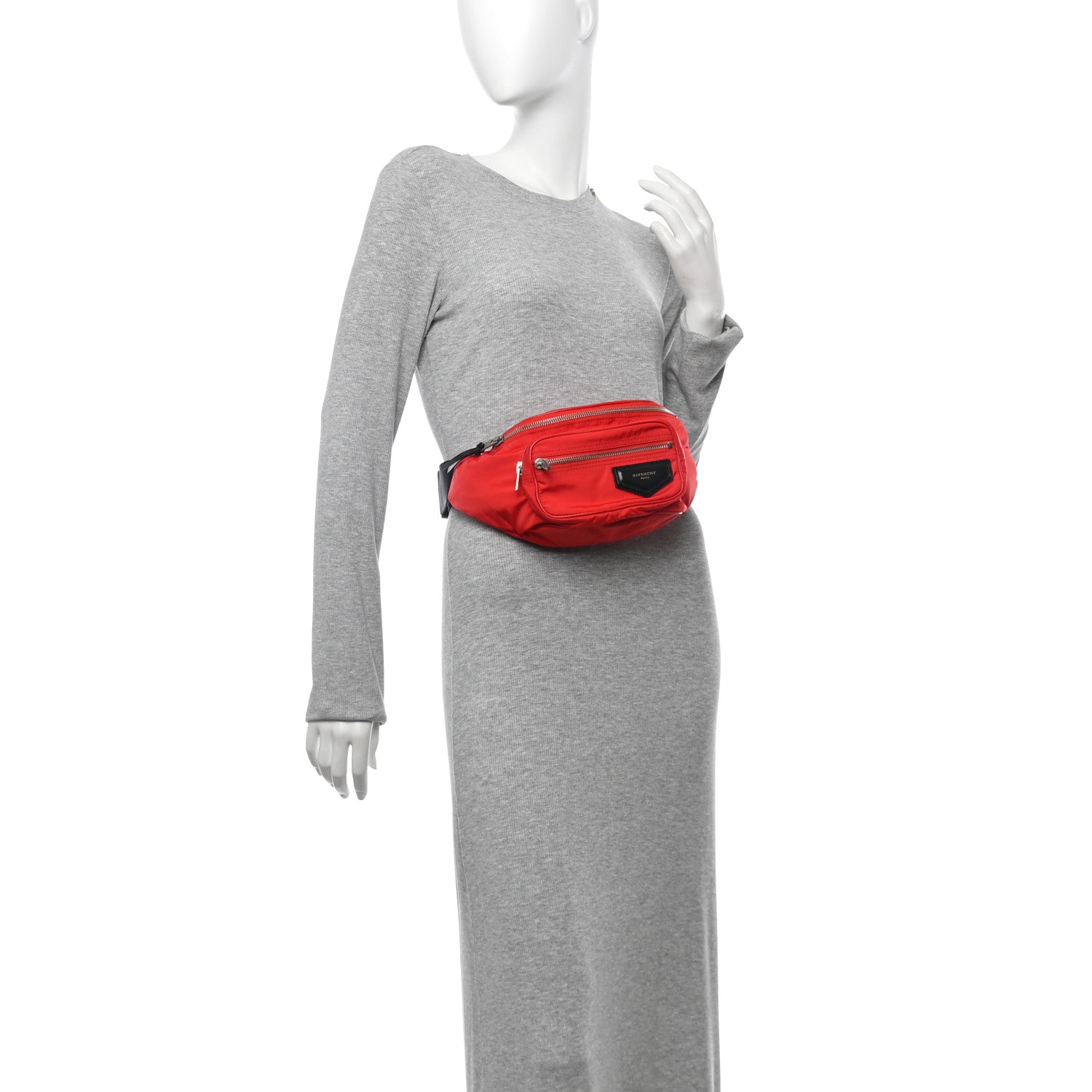 Givenchy Nylon Logo Bum Bag Red 2 of 11
