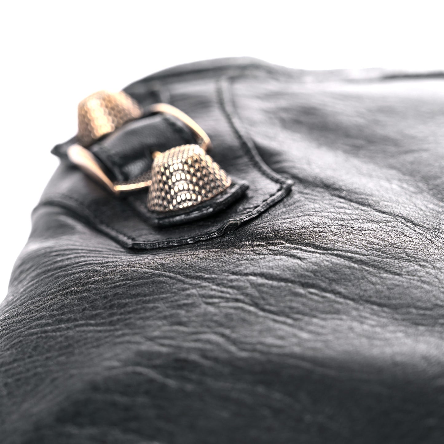 Chevre Giant 21 Gold Hardware Day Hobo Black