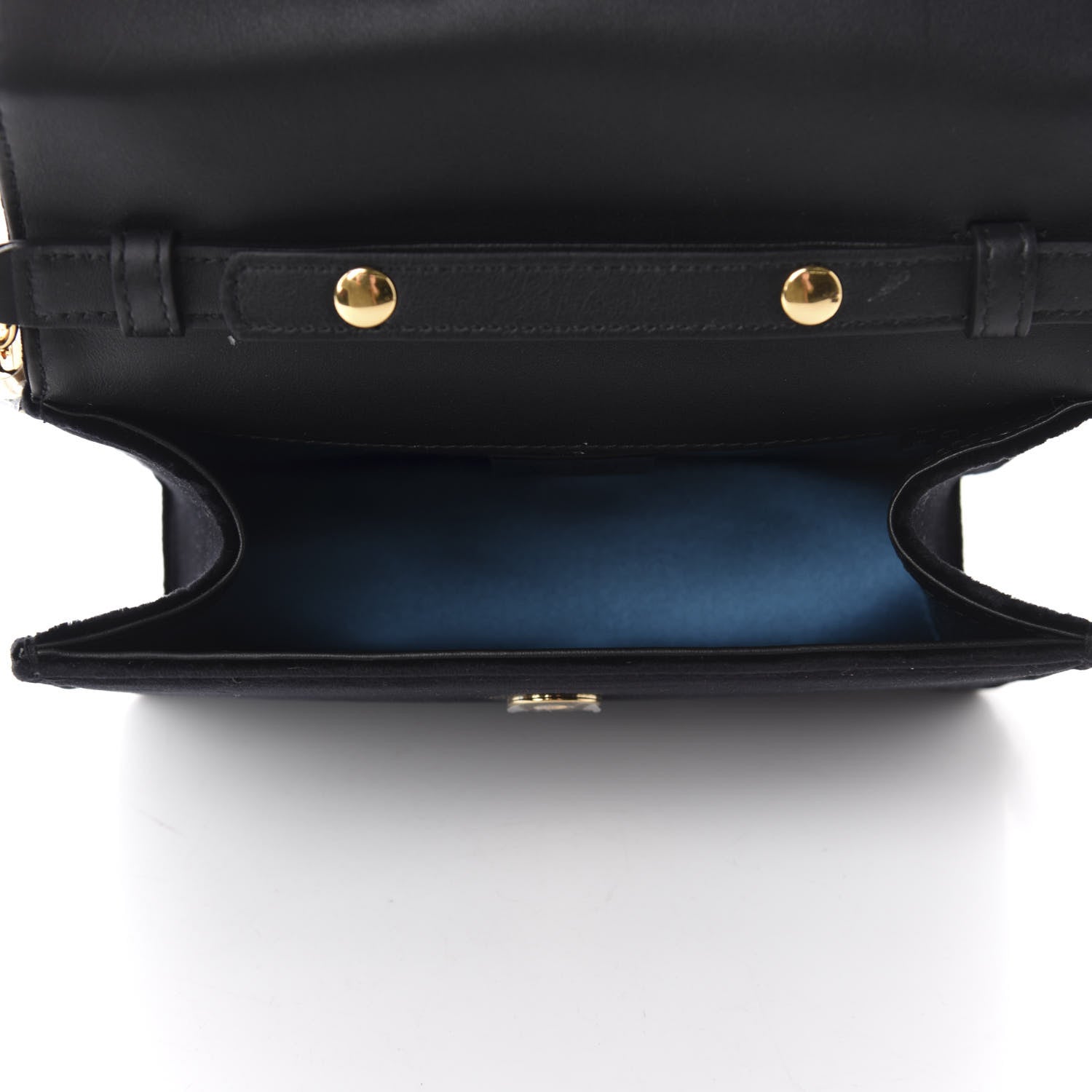 Gucci Velvet Crystal Square G Shoulder Bag Black 5 of 11