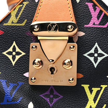 Louis Vuitton Monogram Multicolor Speedy 30 Black 29 of 29