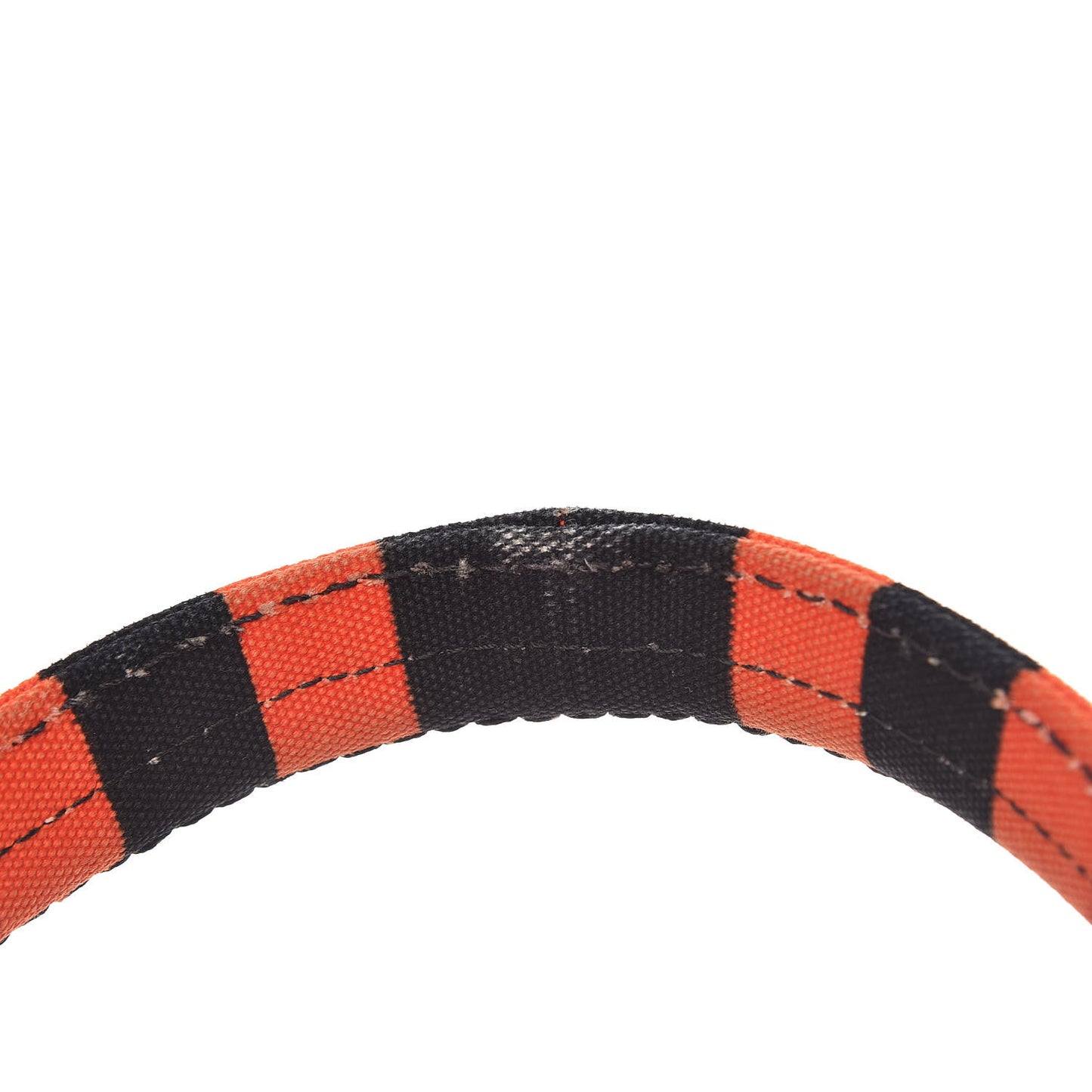 Canapa Striped Tote Arancio