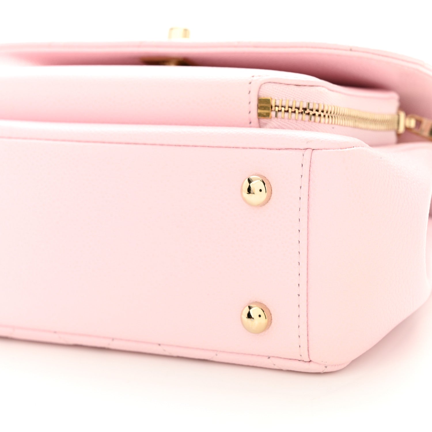 Chanel Caviar Quilted Small Business Affinity Flap Light Pink 10 of 11