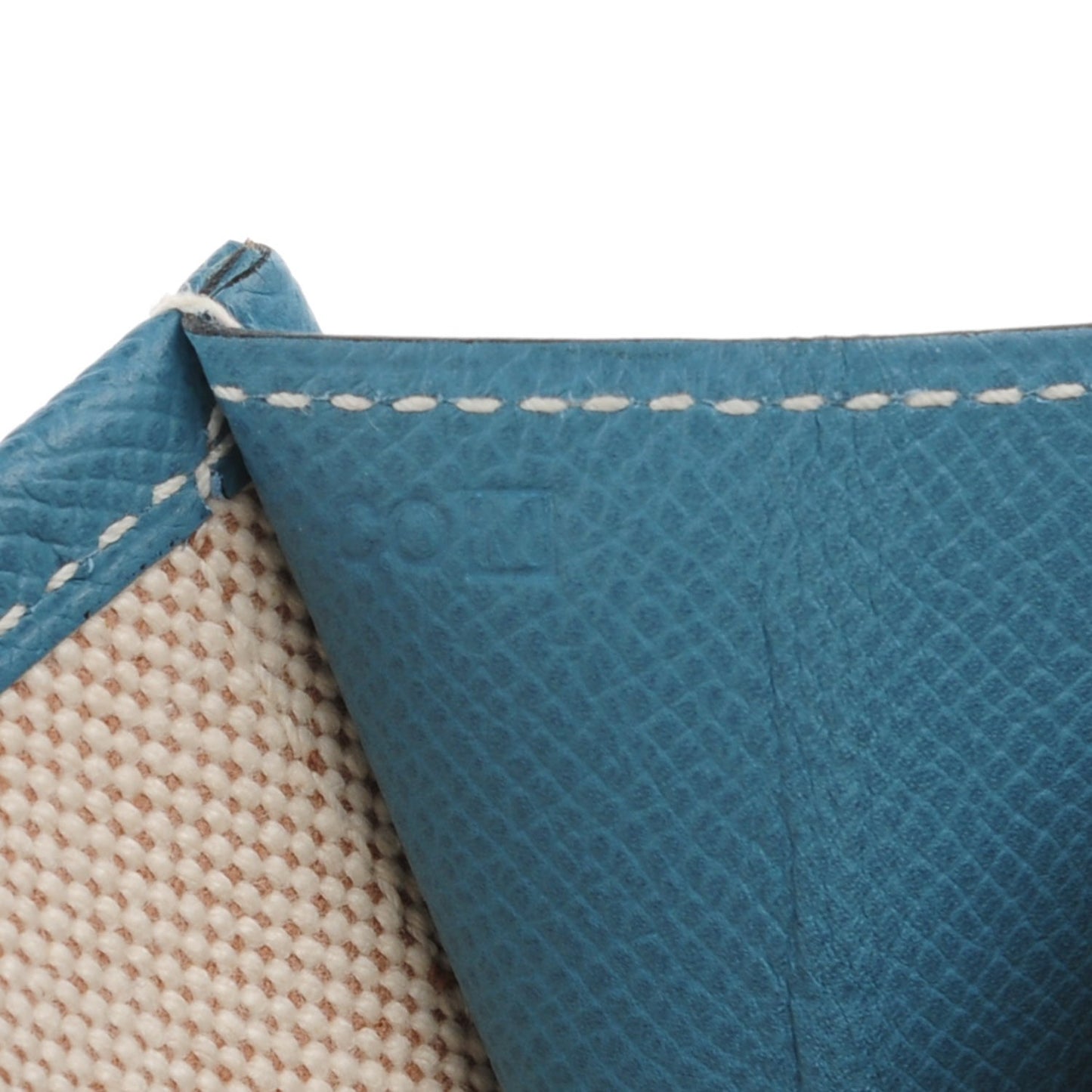 Epsom Jige PM Clutch Blue Jean