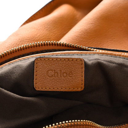 Chloe Calfskin Large Marcie Satchel Brown Sugar 6 of 11