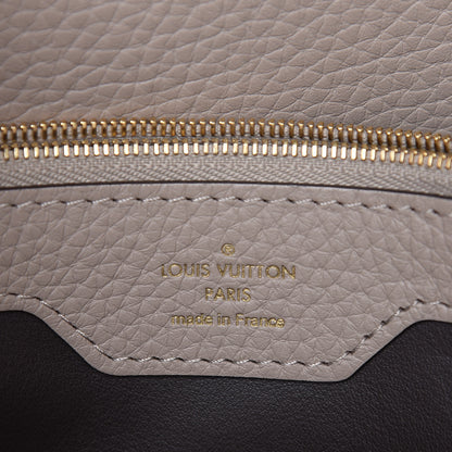 Louis Vuitton Taurillon Capucines MM Galet 6 of 8