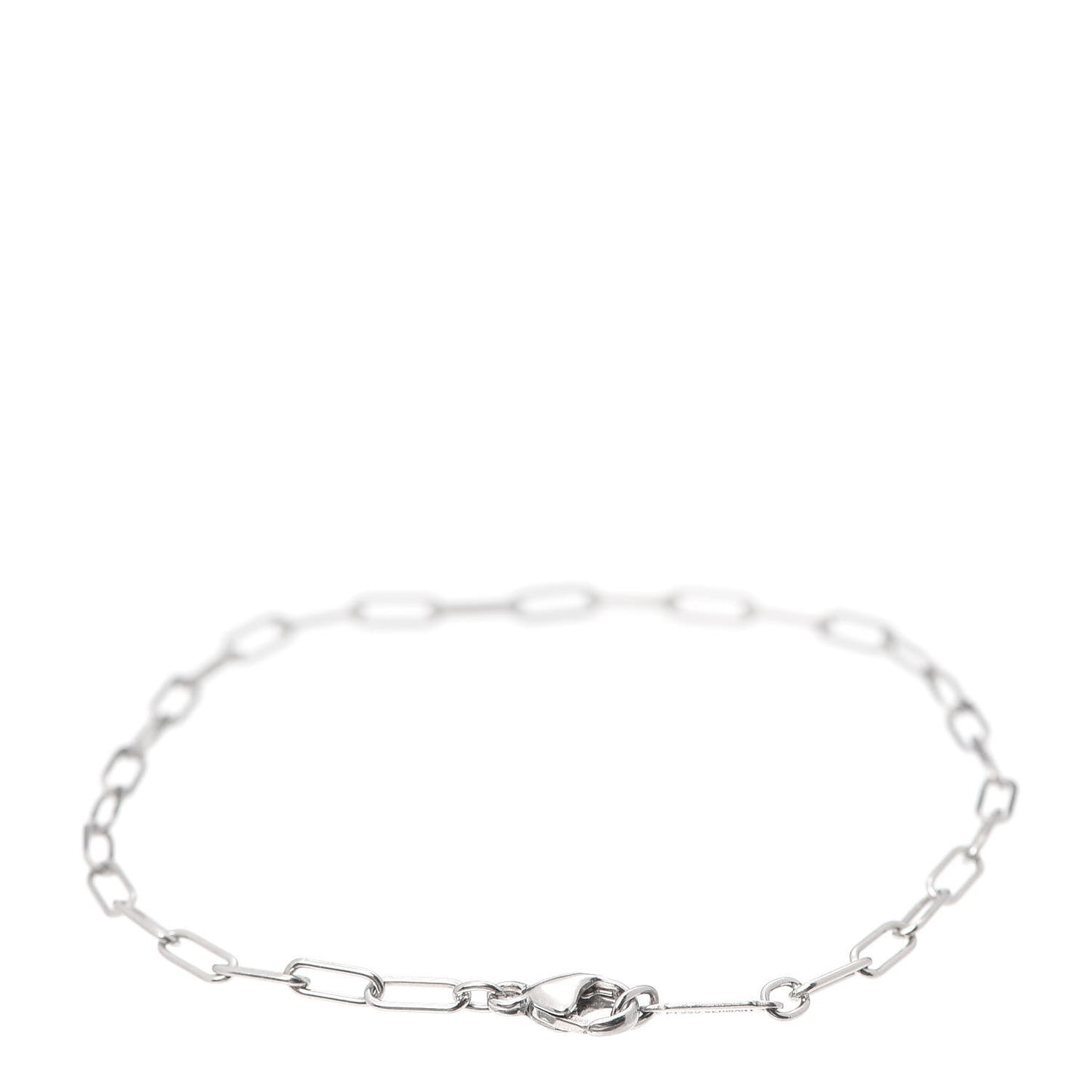 Platinum Chain Link Bracelet