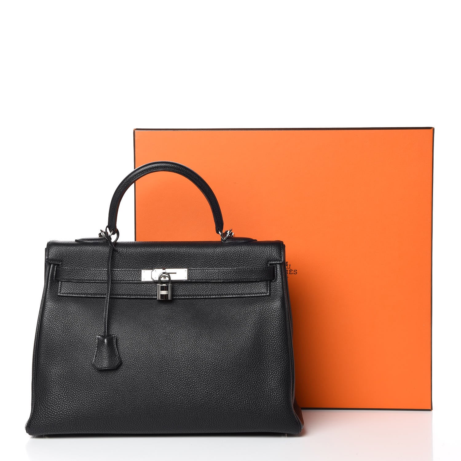 Hermes Togo Kelly Retourne 35 Black 41 of 41